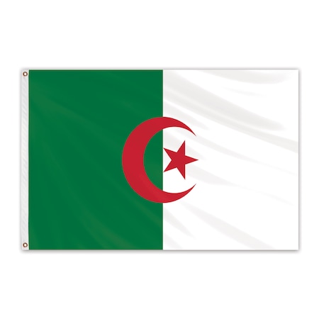 Algeria Outdoor Nylon Flag 4'x6'